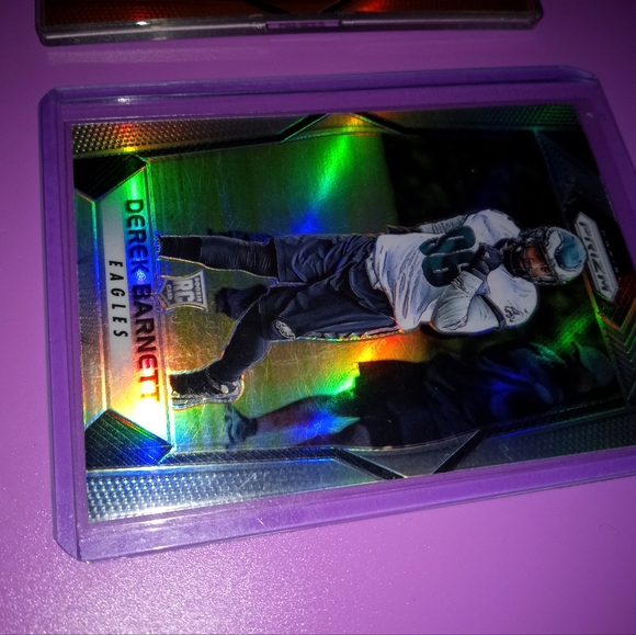 2017 prizm rookies of Derrick Barnnett - Picture 4 of 8